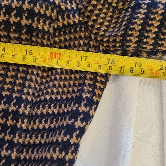 NWOT Cabi Plaid Flounce Jacket/Dress Tartan Longline - Picture 9 of 10